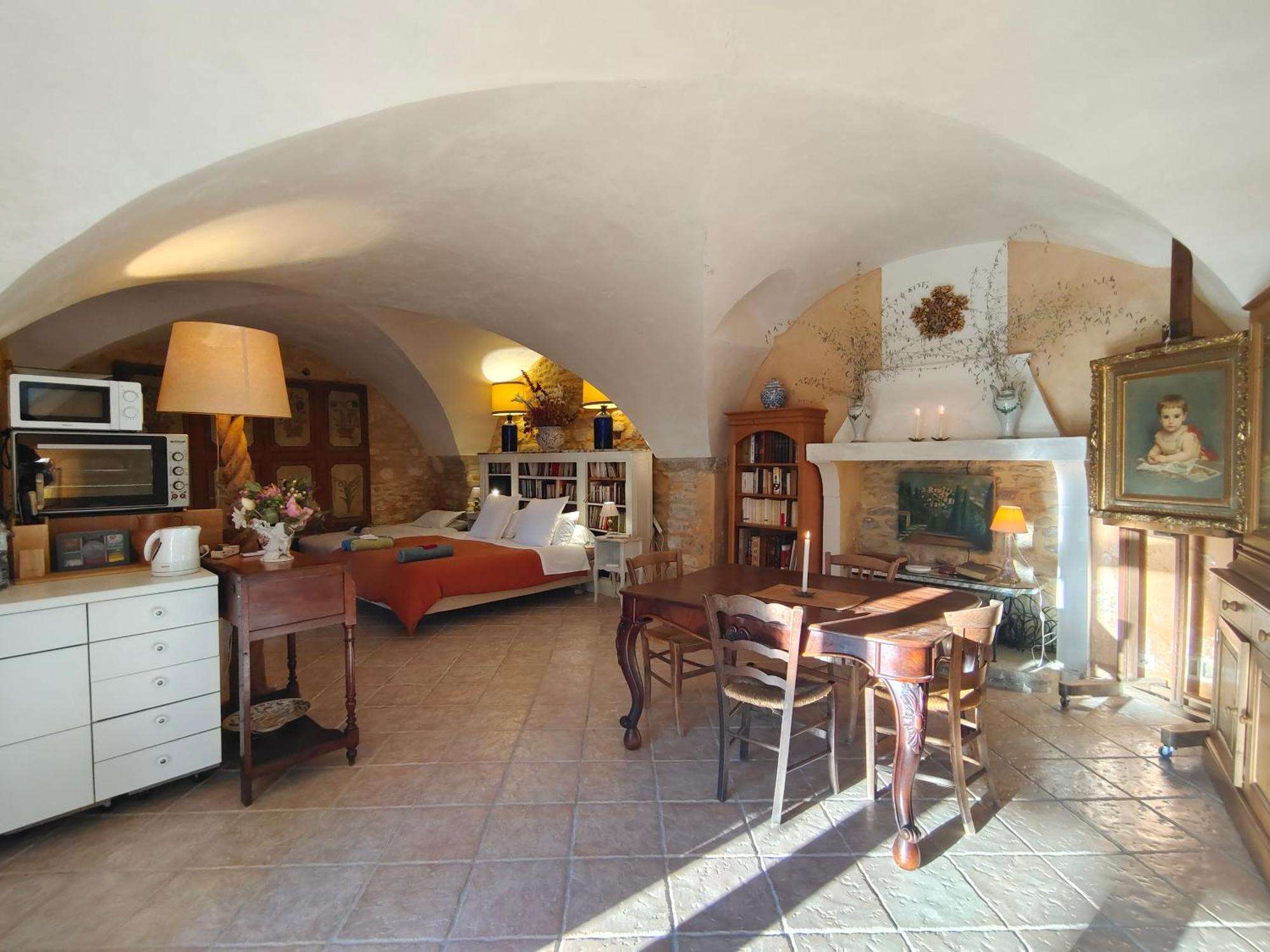 Bed and Breakfast Rue Du Chateau A Cabrieres D'Avignon Exteriér fotografie