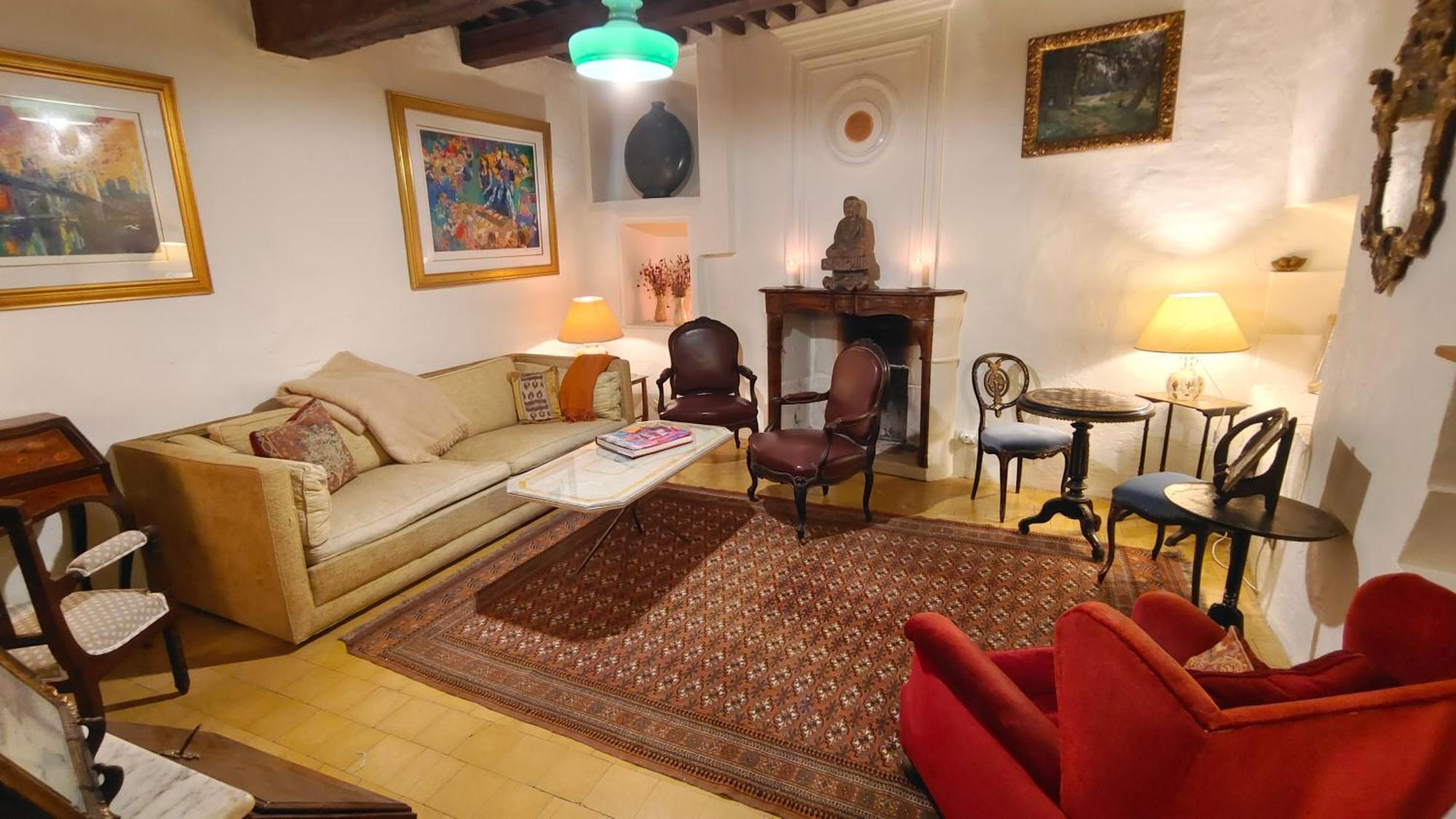 Bed and Breakfast Rue Du Chateau A Cabrieres D'Avignon Exteriér fotografie