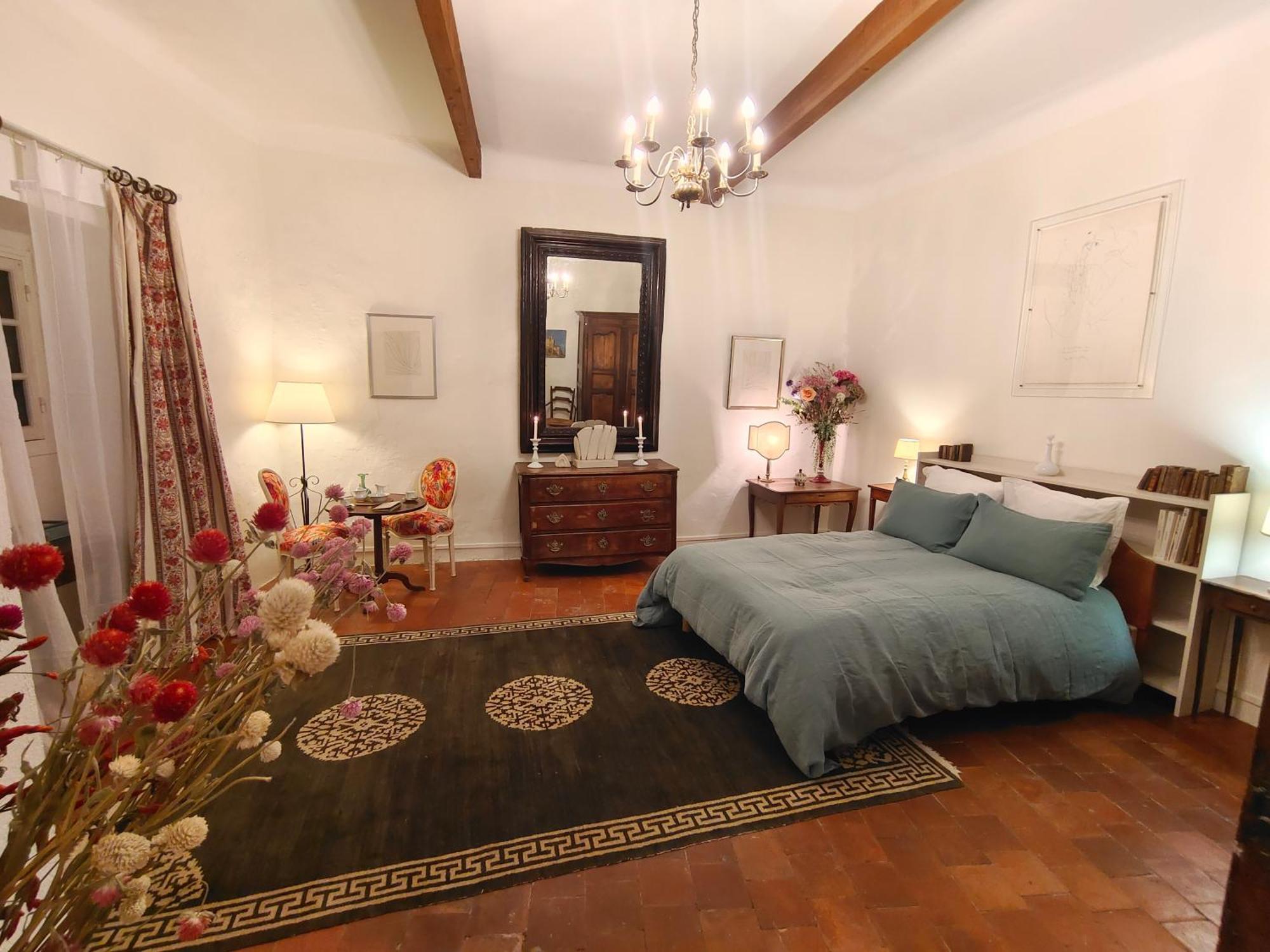 Bed and Breakfast Rue Du Chateau A Cabrieres D'Avignon Exteriér fotografie