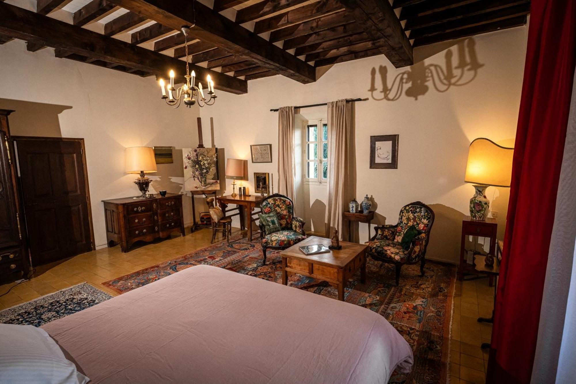 Bed and Breakfast Rue Du Chateau A Cabrieres D'Avignon Exteriér fotografie